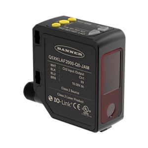 Q5XKLAF2000Q8JAM Q5X Series High Power, MultiFunction Laser Sensor