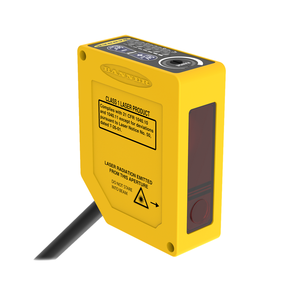 Q60VR3LAF1400Q1 | Q60 Series 2 m Range Adjustable-Field Sensor
