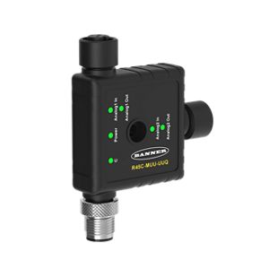 R45C Modbus to Dual Analog Input/Output Converters