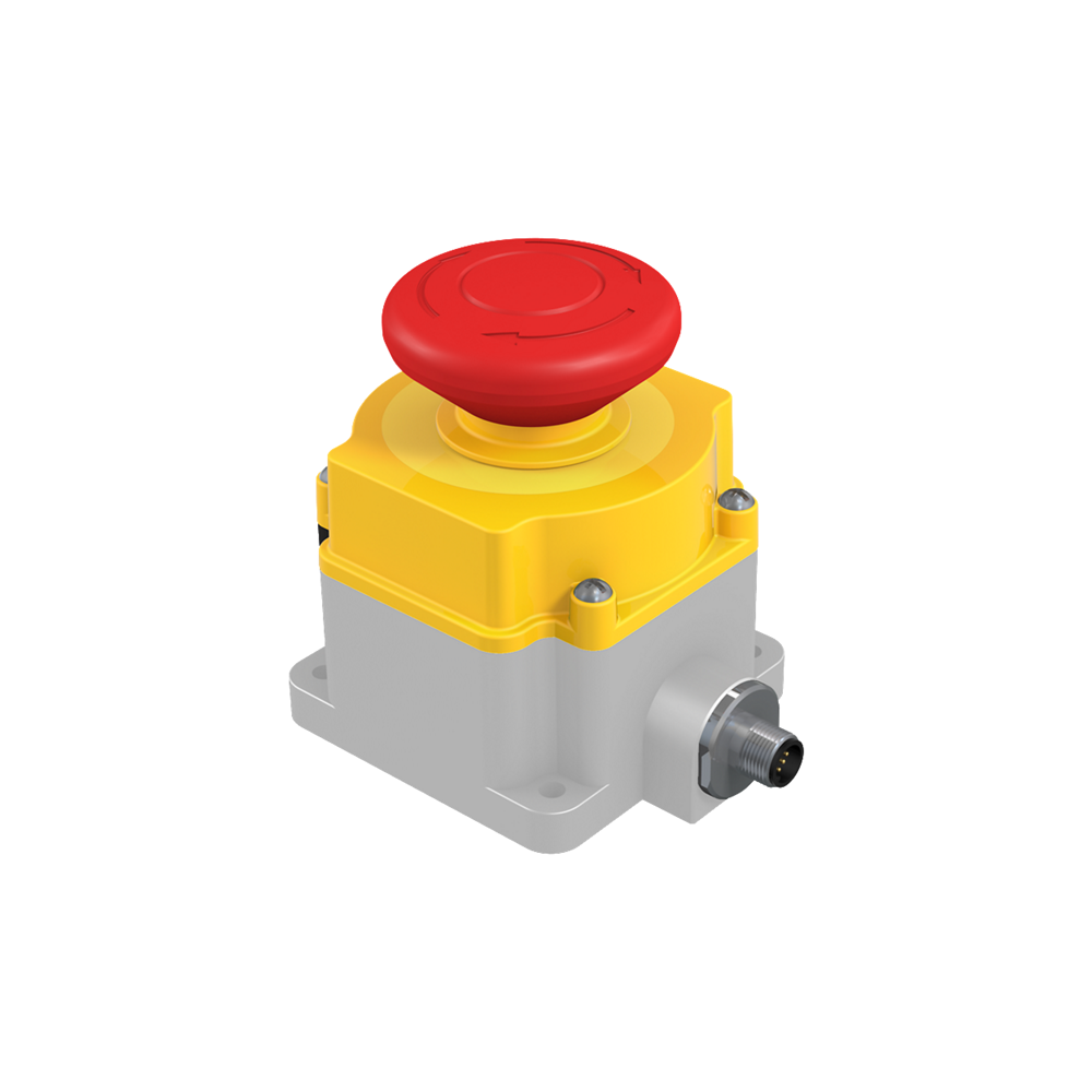 SSA-EB2PLXR-12ED1Q8 | Flush-Mount Emergency Stop Button